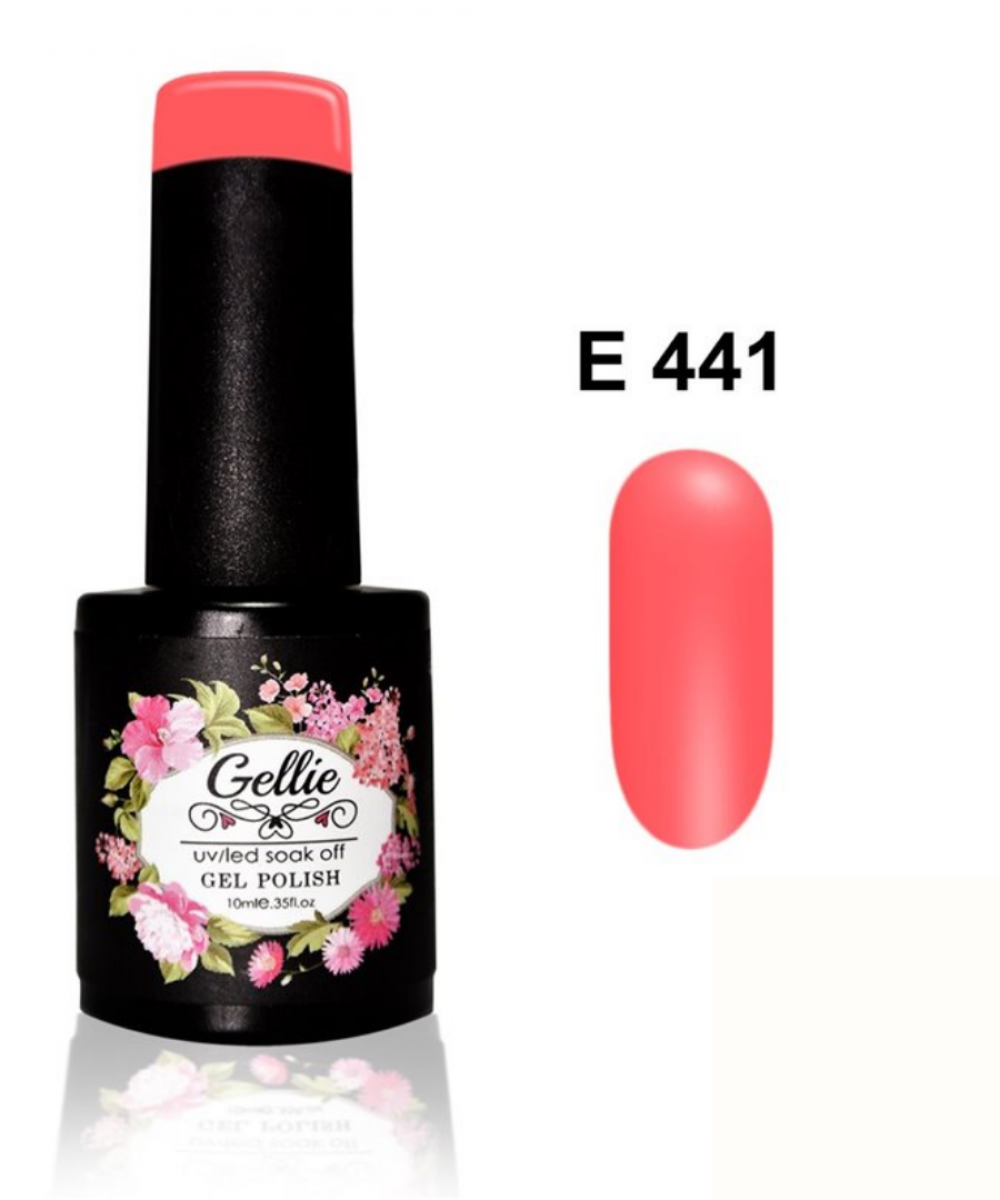 Gellie Ημιμόνιμο Βερνίκι Νυχιών E441 ,10ml