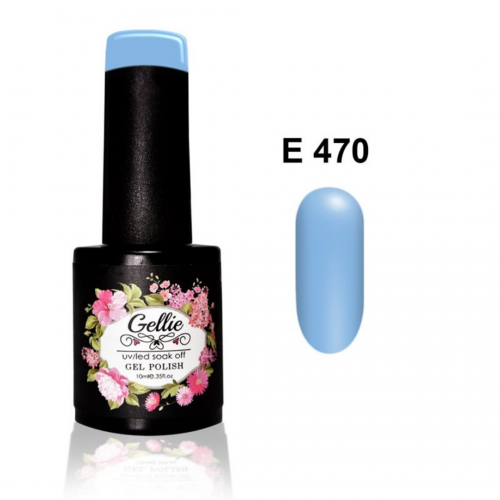 Gellie Ημιμόνιμο Βερνίκι Νυχιών E470 ,10ml