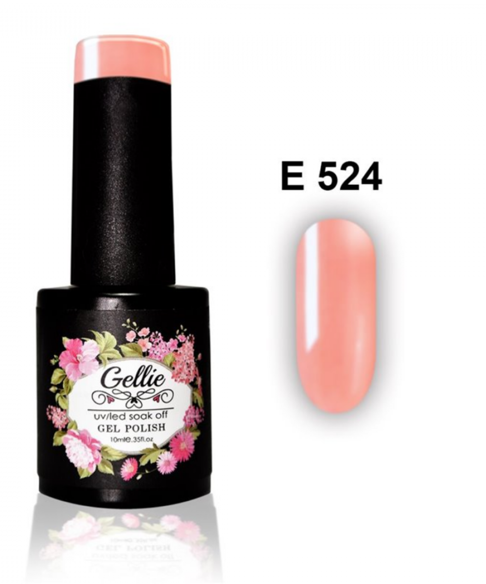 Gellie Ημιμόνιμο Βερνίκι Νυχιών E524 ,10ml