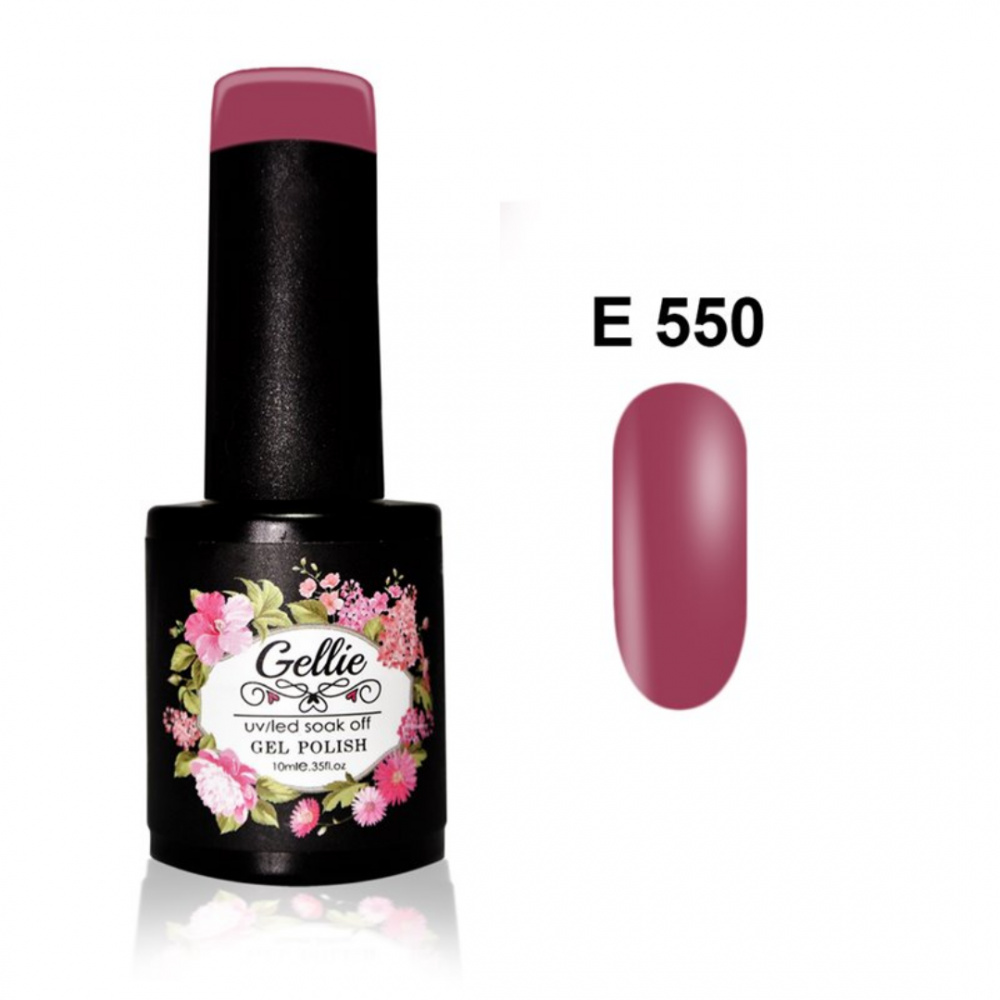 Gellie Ημιμόνιμο Βερνίκι Νυχιών E550 ,10ml Gellie Ημιμόνιμο Βερνίκι Νυχιών E550 ,10ml