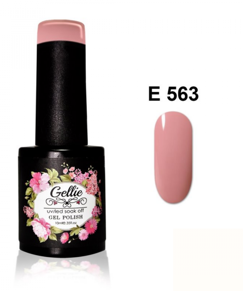 Gellie Ημιμόνιμο Βερνίκι Νυχιών E563 ,10ml