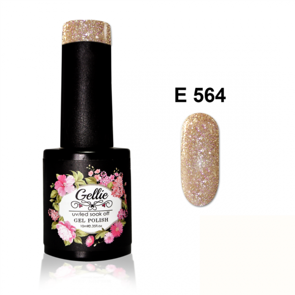 Gellie Ημιμόνιμο Βερνίκι Νυχιών E564 ,10ml Gellie Ημιμόνιμο Βερνίκι Νυχιών E564 ,10ml