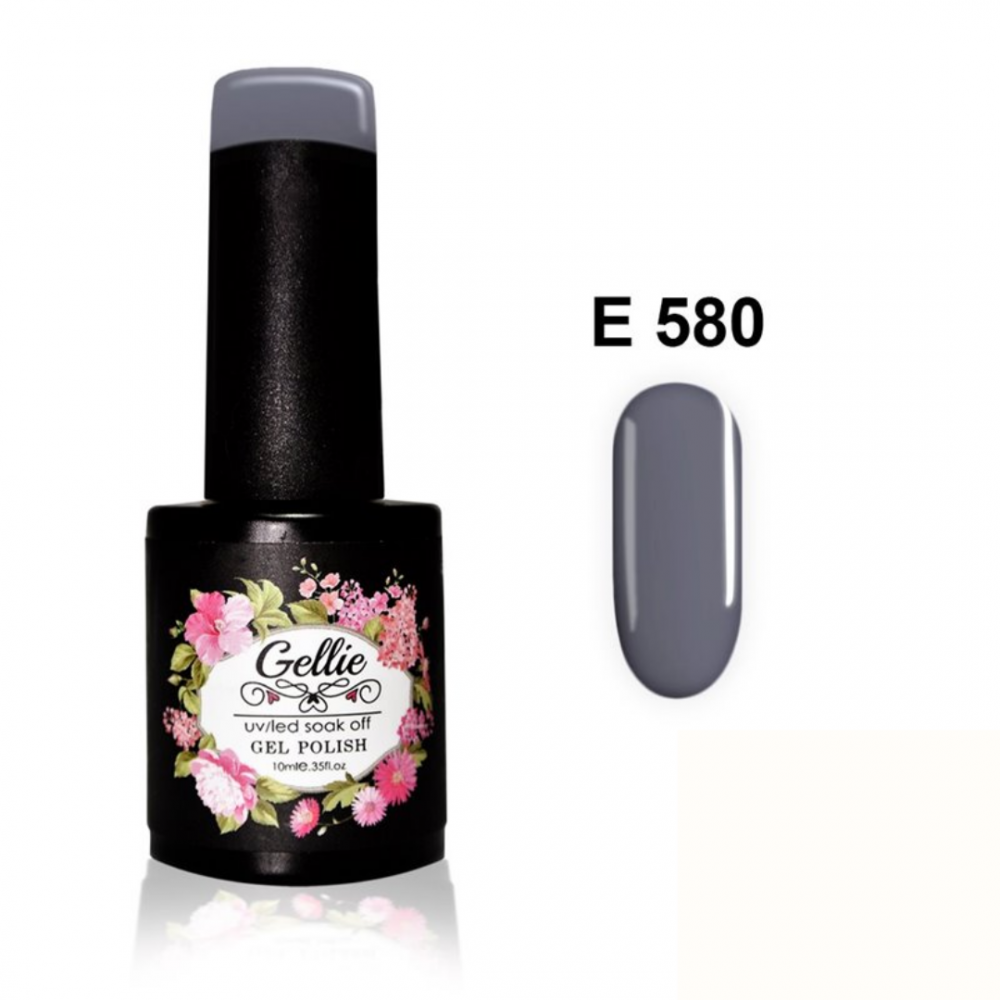 Gellie Ημιμόνιμο Βερνίκι Νυχιών E580 ,10ml Gellie Ημιμόνιμο Βερνίκι Νυχιών E580 ,10ml