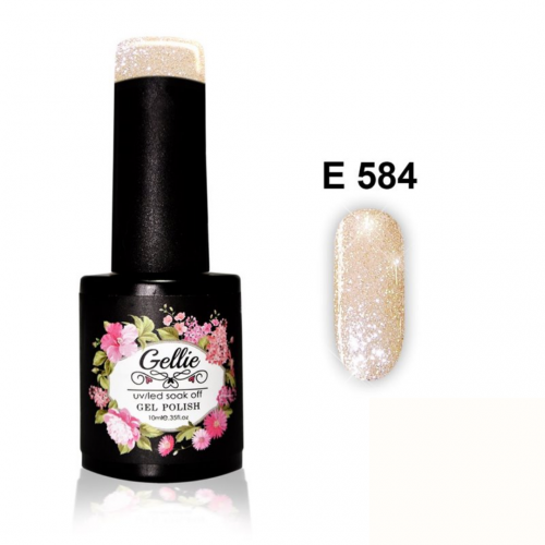 Gellie Ημιμόνιμο Βερνίκι Νυχιών E584 ,10ml