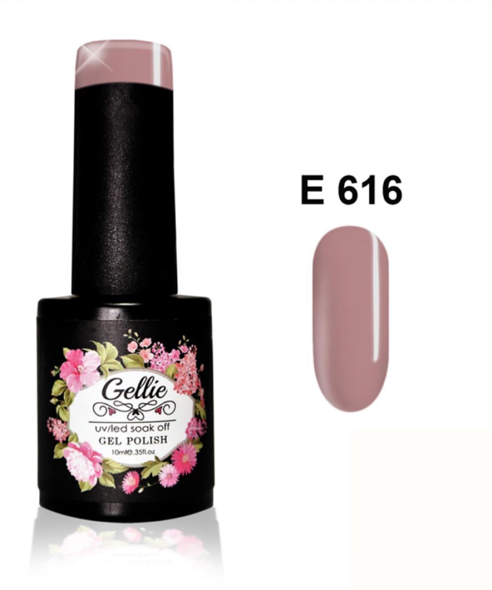Gellie Ημιμόνιμο Βερνίκι Νυχιών E616 ,10ml