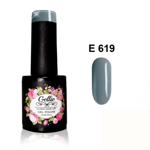 Gellie Ημιμόνιμο Βερνίκι Νυχιών E619 ,10ml