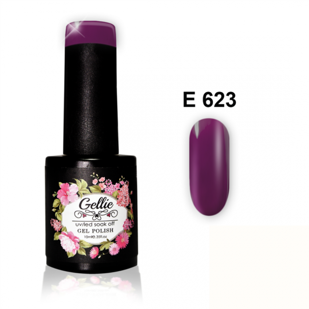 Gellie Ημιμόνιμο Βερνίκι Νυχιών E623 ,10ml Gellie Ημιμόνιμο Βερνίκι Νυχιών E623 ,10ml