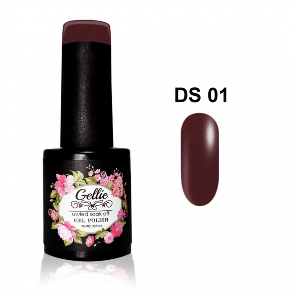 Gellie Ημιμόνιμο Βερνίκι Νυχιών Ds 01 ,10ml Gellie Ημιμόνιμο Βερνίκι Νυχιών Ds 01 ,10ml