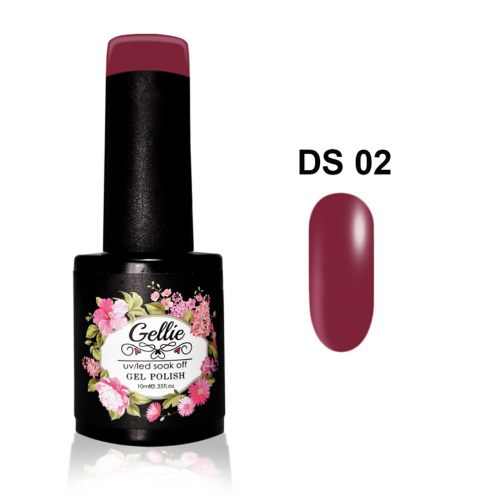 Gellie Ημιμόνιμο Βερνίκι Νυχιών Ds 02 ,10ml Gellie Ημιμόνιμο Βερνίκι Νυχιών Ds 02 ,10ml