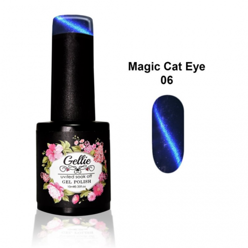 Gellie Ημιμόνιμο Βερνίκι Νυχιών Magic Cat Eye 06 ,10ml
