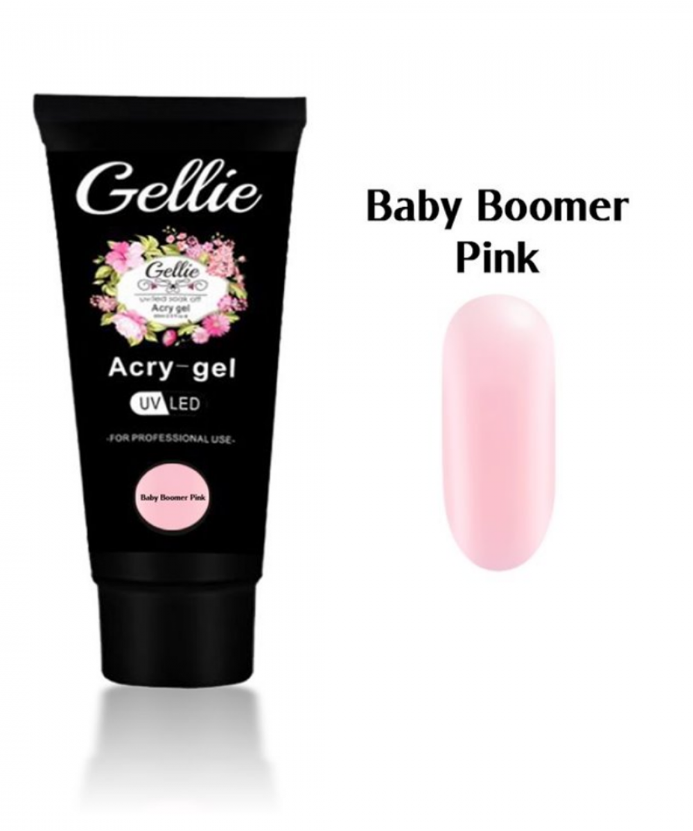 Gellie Acrygel Baby Boomer Pink 60ml
