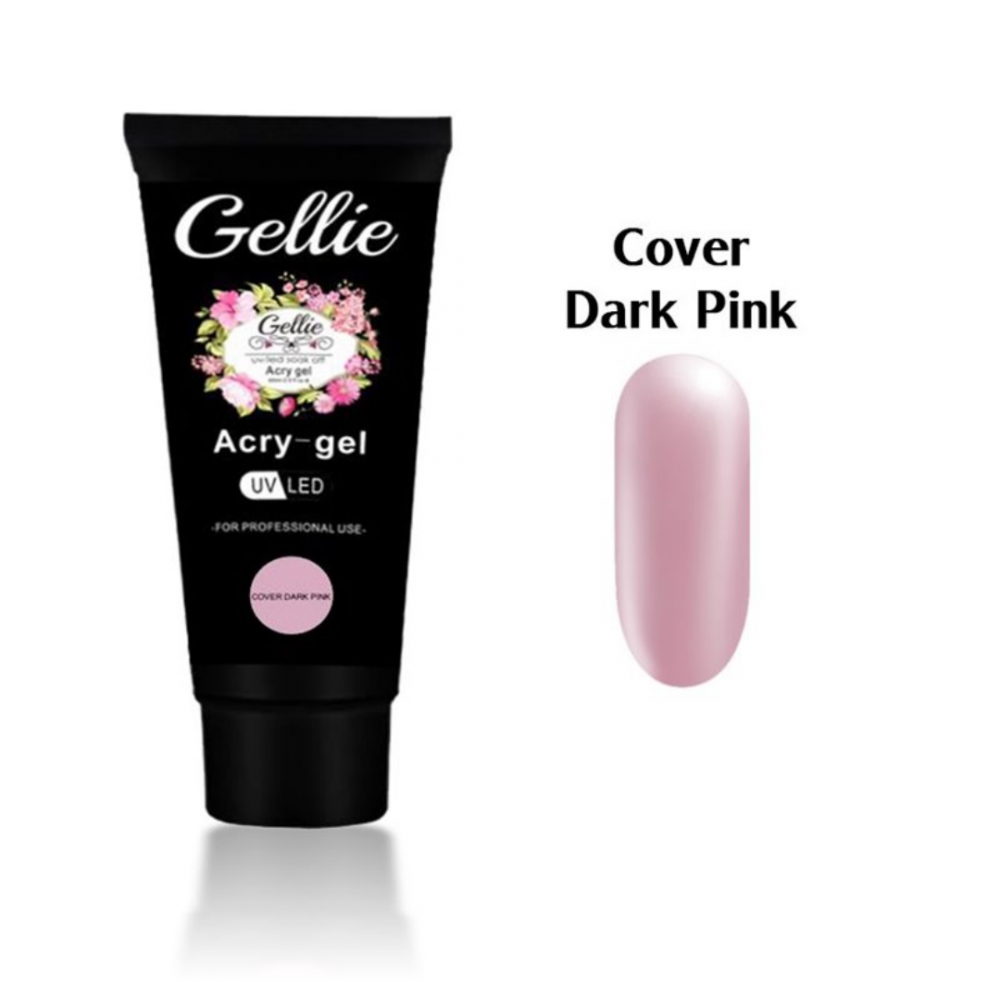 Gellie Acrygel Cover Dark Pink 60ml