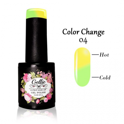 Gellie Ημιμόνιμο Βερνίκι Νυχιών Color Change 04 ,10ml