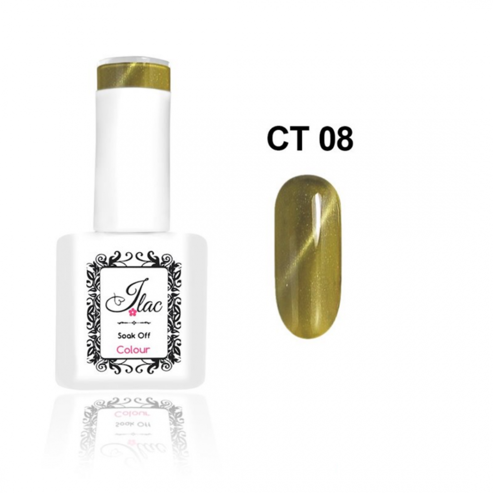 Jlac Ημιμόνιμο Βερνίκι Νυχιών Cat Eye 008 ,15ml