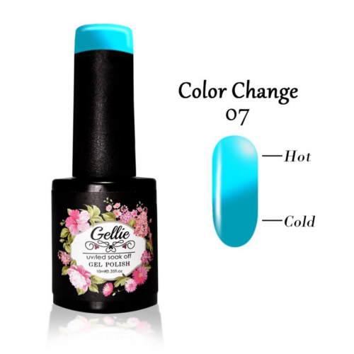 Gellie Ημιμόνιμο Βερνίκι Νυχιών Color Change 07 ,10ml