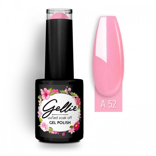 Gellie Ημιμόνιμο Βερνίκι Νυχιών Limited Edition A52, 10ml
