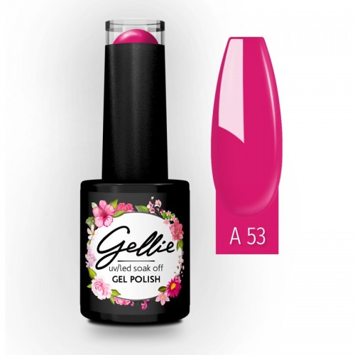 Gellie Ημιμόνιμο Βερνίκι Νυχιών Limited Edition A53, 10ml