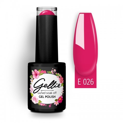 Gellie Ημιμόνιμο Βερνίκι Νυχιών E026 ,10ml