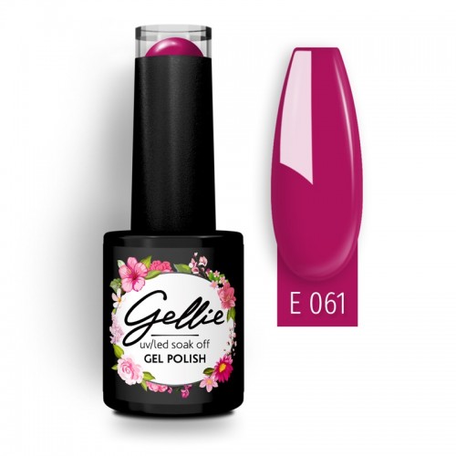 Gellie Ημιμόνιμο Βερνίκι Νυχιών E061 ,10ml
