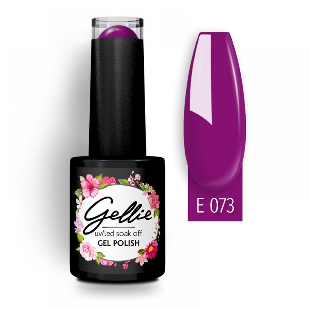 Gellie Ημιμόνιμο Βερνίκι Νυχιών E073 ,10ml