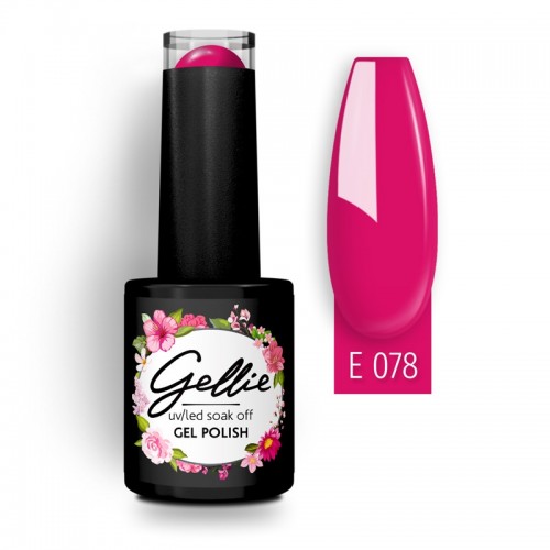 Gellie Ημιμόνιμο Βερνίκι Νυχιών E078 ,10ml