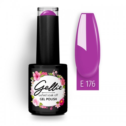 Gellie Ημιμόνιμο Βερνίκι Νυχιών E176 ,10ml