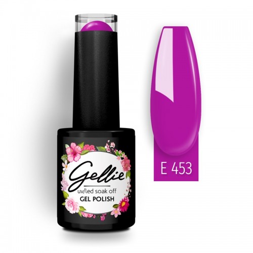 Gellie Ημιμόνιμο Βερνίκι Νυχιών E453 ,10ml