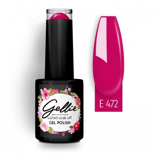 Gellie Ημιμόνιμο Βερνίκι Νυχιών E472 ,10ml
