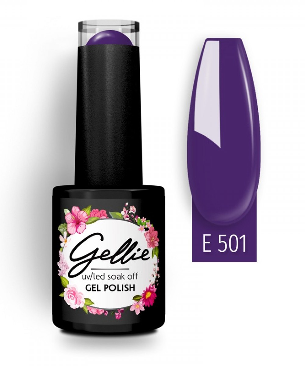 Gellie Ημιμόνιμο Βερνίκι Νυχιών E501 ,10ml