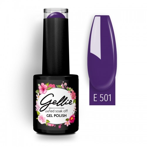 Gellie Ημιμόνιμο Βερνίκι Νυχιών E501 ,10ml