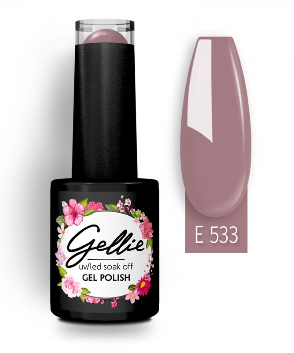 Gellie Ημιμόνιμο Βερνίκι Νυχιών E533 ,10ml