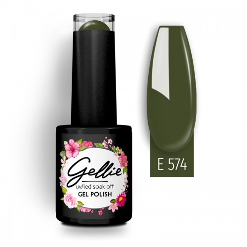 Gellie Ημιμόνιμο Βερνίκι Νυχιών E574 ,10ml