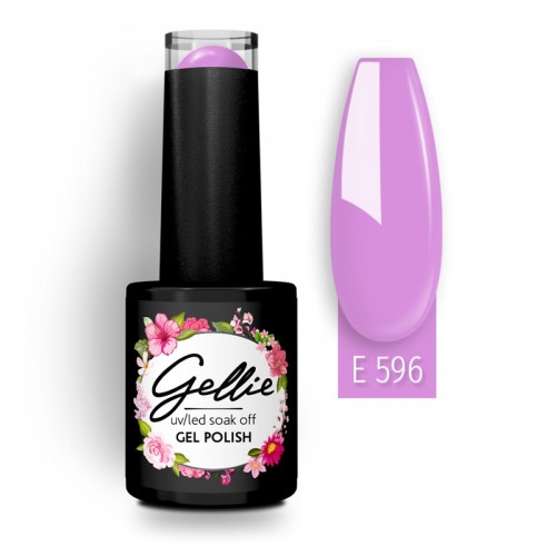 Gellie Ημιμόνιμο Βερνίκι Νυχιών E596 ,10ml