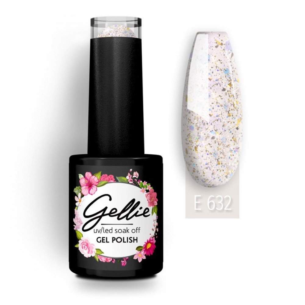 Gellie Ημιμόνιμο Βερνίκι Νυχιών E632 ,10ml Gellie Ημιμόνιμο Βερνίκι Νυχιών E632 ,10ml