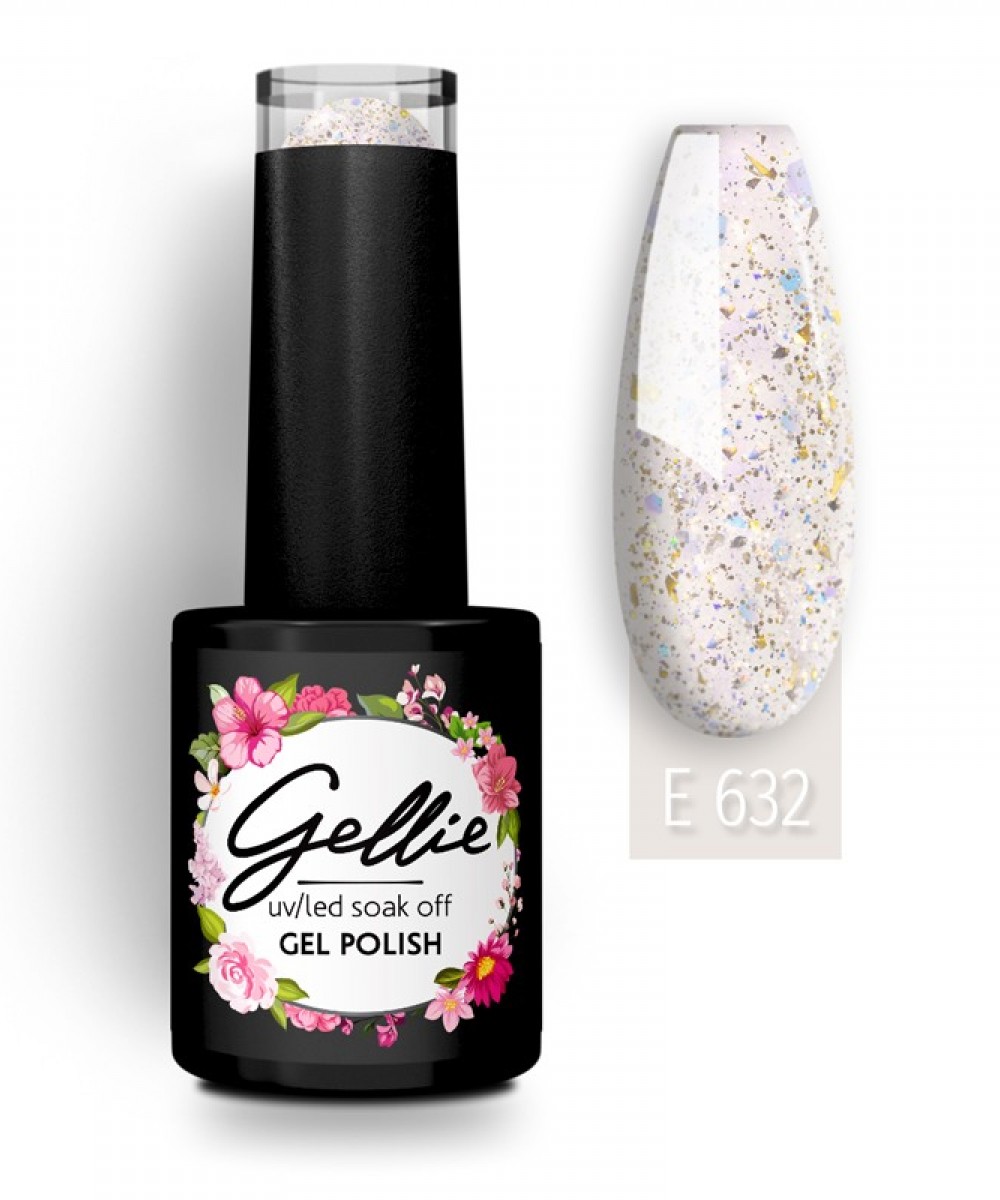 Gellie Ημιμόνιμο Βερνίκι Νυχιών E632 ,10ml