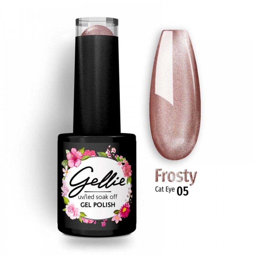 Gellie Ημιμόνιμο Βερνίκι Νυχιών Frosty Cat Eye 05, 10ml