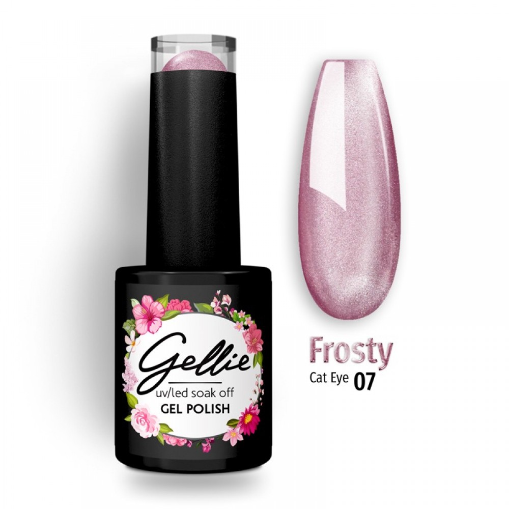 Gellie Ημιμόνιμο Βερνίκι Νυχιών Frosty Cat Eye 07, 10ml
