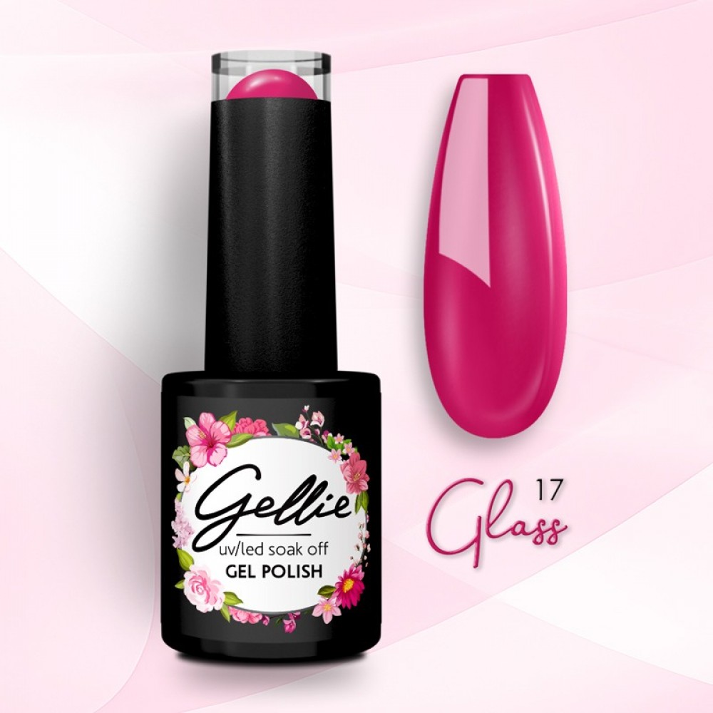 Gellie Ημιμόνιμο Βερνίκι Νυχιών Glass 17, 10ml Gellie Ημιμόνιμο Βερνίκι Νυχιών Glass 17, 10ml