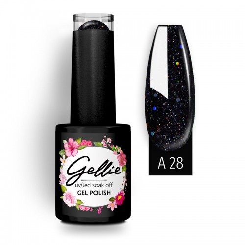 Gellie Ημιμόνιμο Βερνίκι Νυχιών Limited Edition A28, 10ml