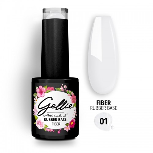 Gellie Rubber Base Fiber 01, 10ml