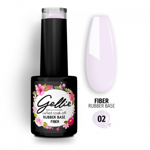 Gellie Rubber Base Fiber 02, 10ml