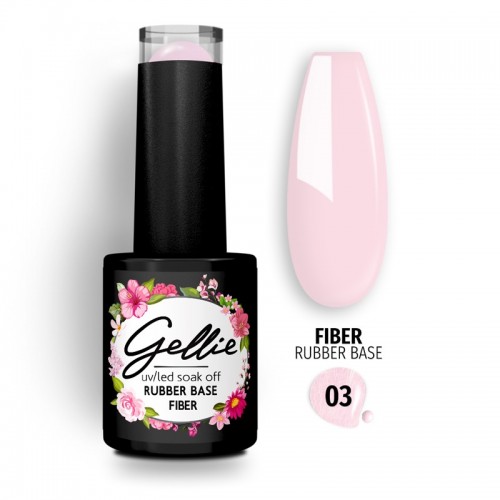 Gellie Rubber Base Fiber 03, 10ml
