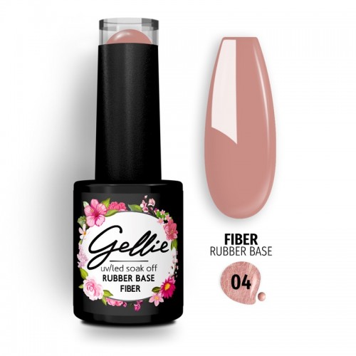 Gellie Rubber Base Fiber 04, 10ml