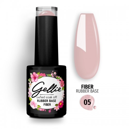 Gellie Rubber Base Fiber 05, 10ml