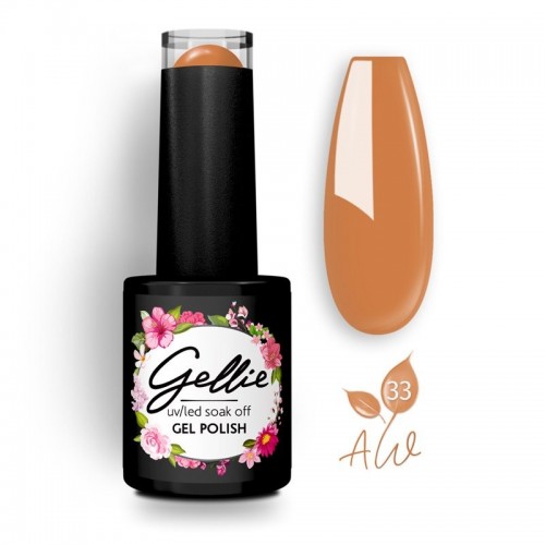 Gellie Ημιμόνιμο Βερνίκι Νυχιών AW 33, 10ml