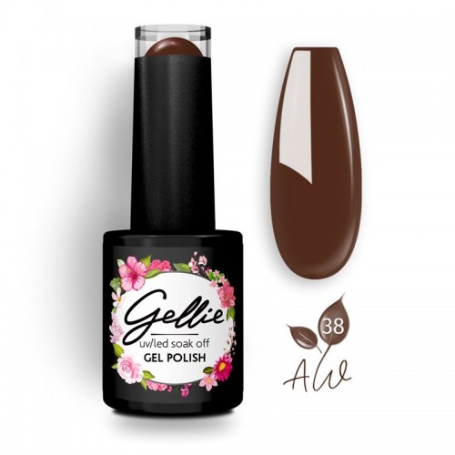 Gellie Ημιμόνιμο Βερνίκι Νυχιών AW 38, 10ml