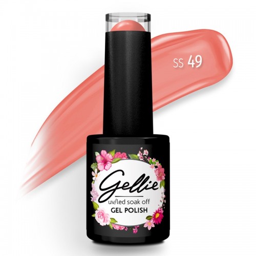 Gellie Ημιμόνιμο Βερνίκι Νυχιών SS49, 10ml