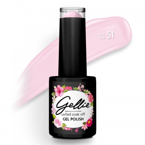Gellie Ημιμόνιμο Βερνίκι Νυχιών SS51, 10ml