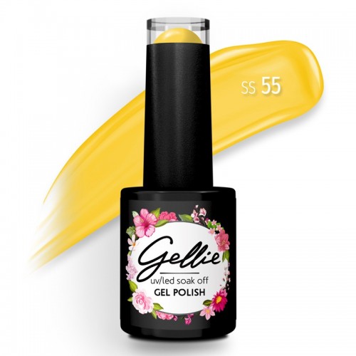 Gellie Ημιμόνιμο Βερνίκι Νυχιών SS55, 10ml