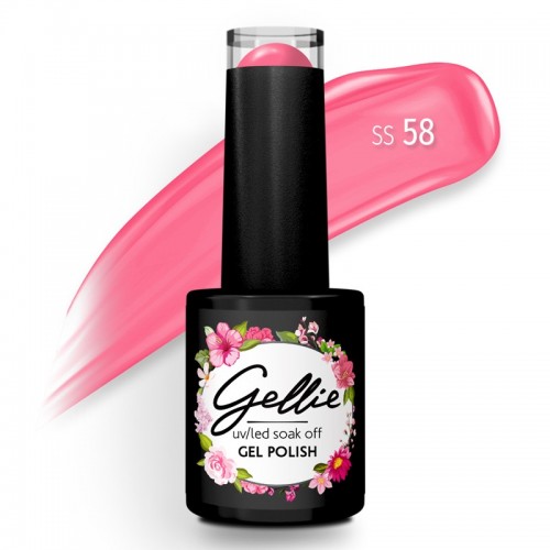 Gellie Ημιμόνιμο Βερνίκι Νυχιών SS58, 10ml